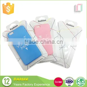 High Quality Print Your Logo Clear Window Recycled Materials Phone Case Packaging thumbnail-6