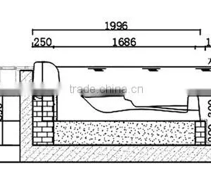 ISO9001 Certificated Swimming Spa Pool Massage Bed thumbnail-2