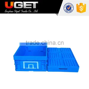Have Tag Holder Space Saving Logistic Plastic Crate With Lid thumbnail-1