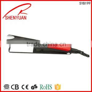 Mini EU 1110-220 Dual Voltage Ceramic Electronic Hair Straighteners Straightening Iron 2 in 1 Dry Straightening Irons thumbnail-1