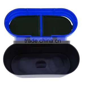 Mini Home Car Auto Trash Can Garbage Dust Holder Box Car Organizer Used In Car Home Office thumbnail-5