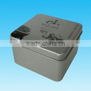 Rectangle Tea Tin Can thumbnail-1