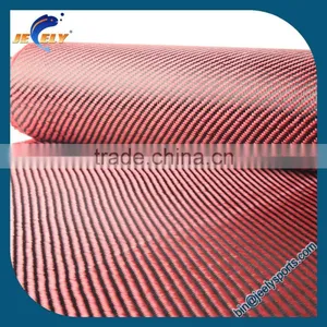 Aramid 1500D Carbon 3K Fiber Hybrid Woven Fabric Aramid Carbon Yarn Twill Weave Cloth 195g/m2 thumbnail-2