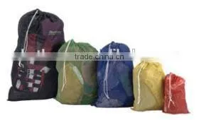BSCI 2016 Laundry Drawstring Bag, Mesh Drawstring Bag,extra Large Nylon/polyester Drawstring Laundry Bag thumbnail-1