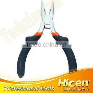 Bi-Color Dipped Handle Mini Combination Pliers With Raised Shoulder thumbnail-2