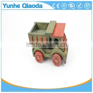 Dumper Truck Wooden Toy Vehicle Encourages Hours of Imaginative Play thumbnail-2