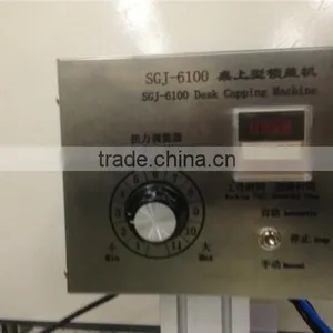 Easy Operation Table Top Small Plastic Bottle Capping Machine thumbnail-2