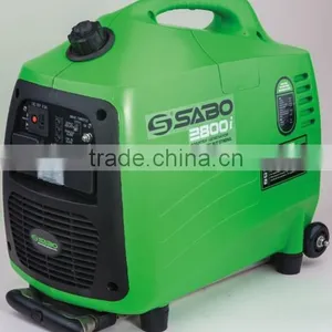 Gt-3200ie E-start Sine Wave Digital Inverter Gasoline Generator Green Product thumbnail-3