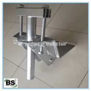 Helical Pile With Foundation Brackets and Pile Caps thumbnail-2