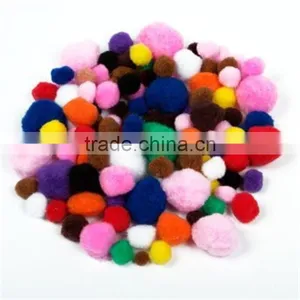 High Quality Pom Poms For Kids DIY Use thumbnail-1