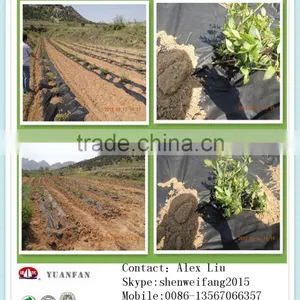 30gsm 50gsm 80gsm 100gsm Black Small Roll Non Woven Used for Gardening Weed Mat thumbnail-4
