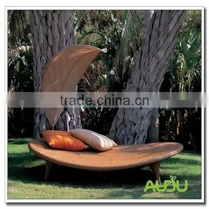 Audu Cane Daybed/Cane Outdoor Patio Daybed thumbnail-4