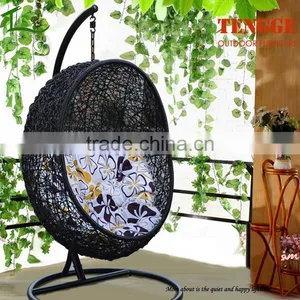 YH-7095 Indoor and Outdoor Hot Sale Hanging Egg Shaped Chair thumbnail-1