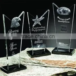 New Products! Professional Manufacturer Customized Crystal Hand Award Trophy thumbnail-1