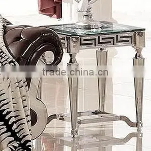 D375 China Tempered Glass Top Side Table on Sale thumbnail-2