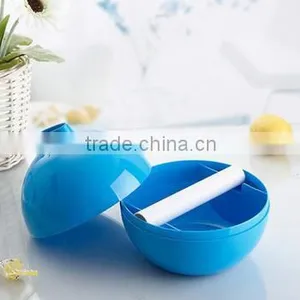 CY054 Hot Sale Bomb Shape Tissue Box Plastic Round Tissue Holder Box thumbnail-6