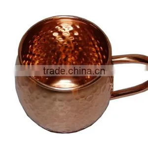 Copper Beer Mug Stainless Steel With a Copper Plated Exterior thumbnail-5