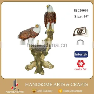 24 Inch Large Resin Gift Animal Garden Statues Eagle thumbnail-1