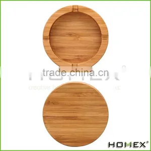 Bamboo Tabletop Ashtray Cigarette Ashtray Homex BSCI/Factory thumbnail-1