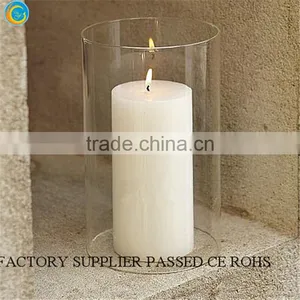 Clear Glass Cylinder Vases and Candle Holders thumbnail-4