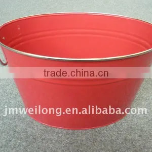 Party Tub With Stainless Steel Rim thumbnail-1