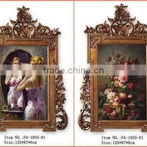 FA-195G-01 Vintage Hand Paintings for Home&hotel Decoration thumbnail-4
