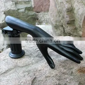 Resin Black Velvet Ring Bracelet Display Hand Model thumbnail-1