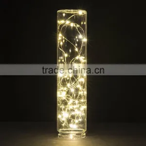 Desktop Glass Terrarium Decorative Warm White Led String Light thumbnail-3
