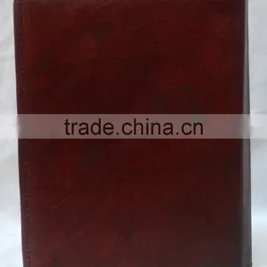 Handmade Vintage Beautiful Embossed Leather Notebook thumbnail-2