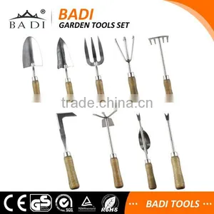 Popular Wooden Handle Kid Garden Tool Set With Painting thumbnail-1