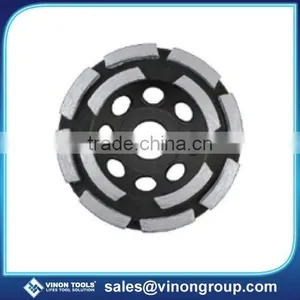Double Row Diamond Grinding Wheels/Cups , Abrasive and Shaping Tool thumbnail-1