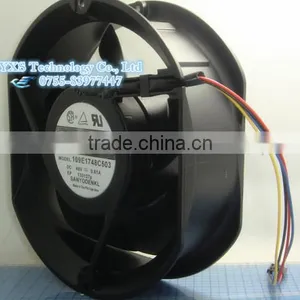 109E1748C503 17CM Waterproof Transformer Chamber Cooling Fan 17238 DC48V 0.61A 4wires In Stock thumbnail-2