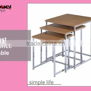 New Design Living Room Furniture Plastic Base With Glass Top Coffee Table thumbnail-5