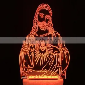 3d Light Lamp of Jesus Christ for Christmas thumbnail-2