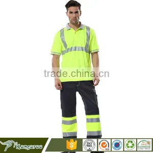 Insulation Reflective Strips Reflective Polo Shirt Clothes thumbnail-4