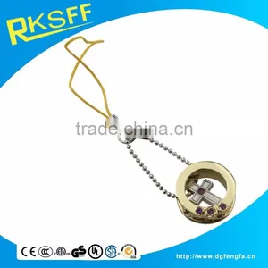 Zinc Alloy Die Casting Wonderful And Cheap Phone Strap in Wholesale thumbnail-1