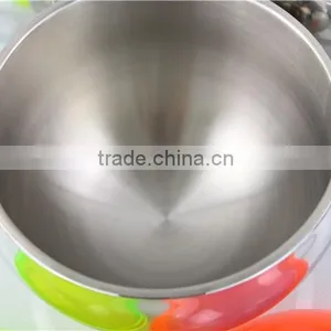 Spherical Stainless Steel Ice Bucket Ice Container With Lid thumbnail-5