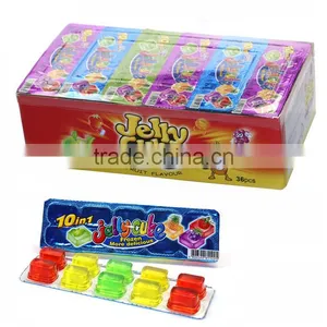 10 in 1 Jelly Cube Fruit Flavor 80g 36pcs/box thumbnail-6