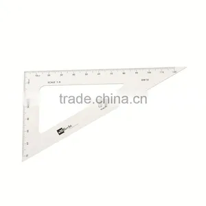 Kearing OEM Plastic Triangle Scales / Sew Scale Ruler 1: 5 Plastic ,triangle Scale Ruler # DM10 thumbnail-1