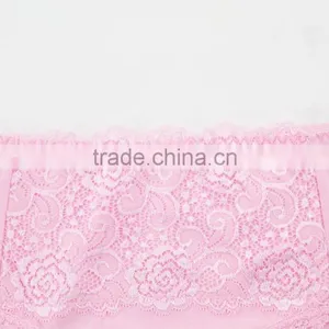 Pink 95% Cotton 5% Spandex With Lace Sexy Fancy Woman Underwear thumbnail-3