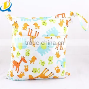 Hot Selling Popular Foldable Waterproof Cute Colorful Custom Diaper Bag thumbnail-5