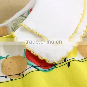 China Baby Clothes Factory Supply Baby Girls Dresses Woven Design Sleeveless thumbnail-2