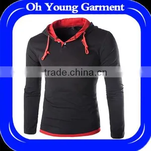 Marathon Athetic Hoodie Fleece Pullover for Men,hooded Long Sleeve Hoodie Plain thumbnail-1