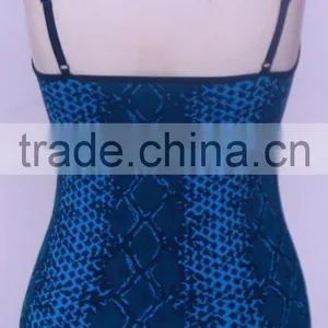 2015 Newest Printed Seamless Spandex Camisole for Women thumbnail-2