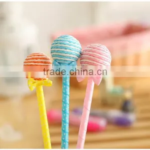 Lollipop Pattern Ballpoint Ball Creative Pen for Gift Student Plastice Pen thumbnail-5