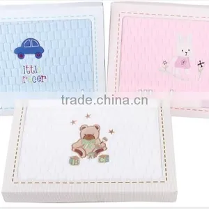 Baby Coral Fleece Blanket With Embroider/baby Blanket/fleece Blanket/wholesale Blanket thumbnail-1