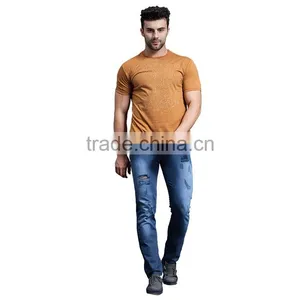 2016 New Arrival Comfortable Destroy Wash Abrasion Wash Cheap Denim Mens Cotton Pants thumbnail-4