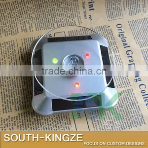 Silver Acrylic Watch/Jewelry/Camera Solar Power Rotating Display Stand thumbnail-1