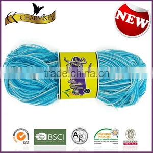 Charmkey Super Fine Crochet Yarn Mixed Color 100 Acrylic Yarn Prices Good From China thumbnail-2