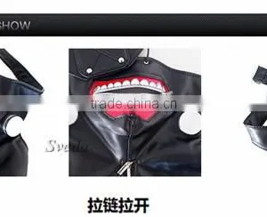 Hot Anime Tokyo Ghoul Cosplay Mask Ken Kaneki Cool Mask Halloween Mask Party Mask thumbnail-5